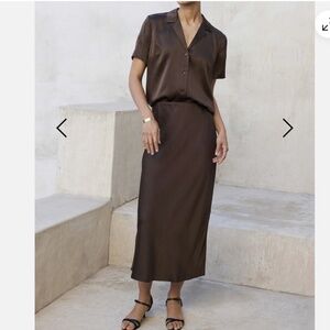 AYR Silk Skirt - La Di Da Skirt - NWOT